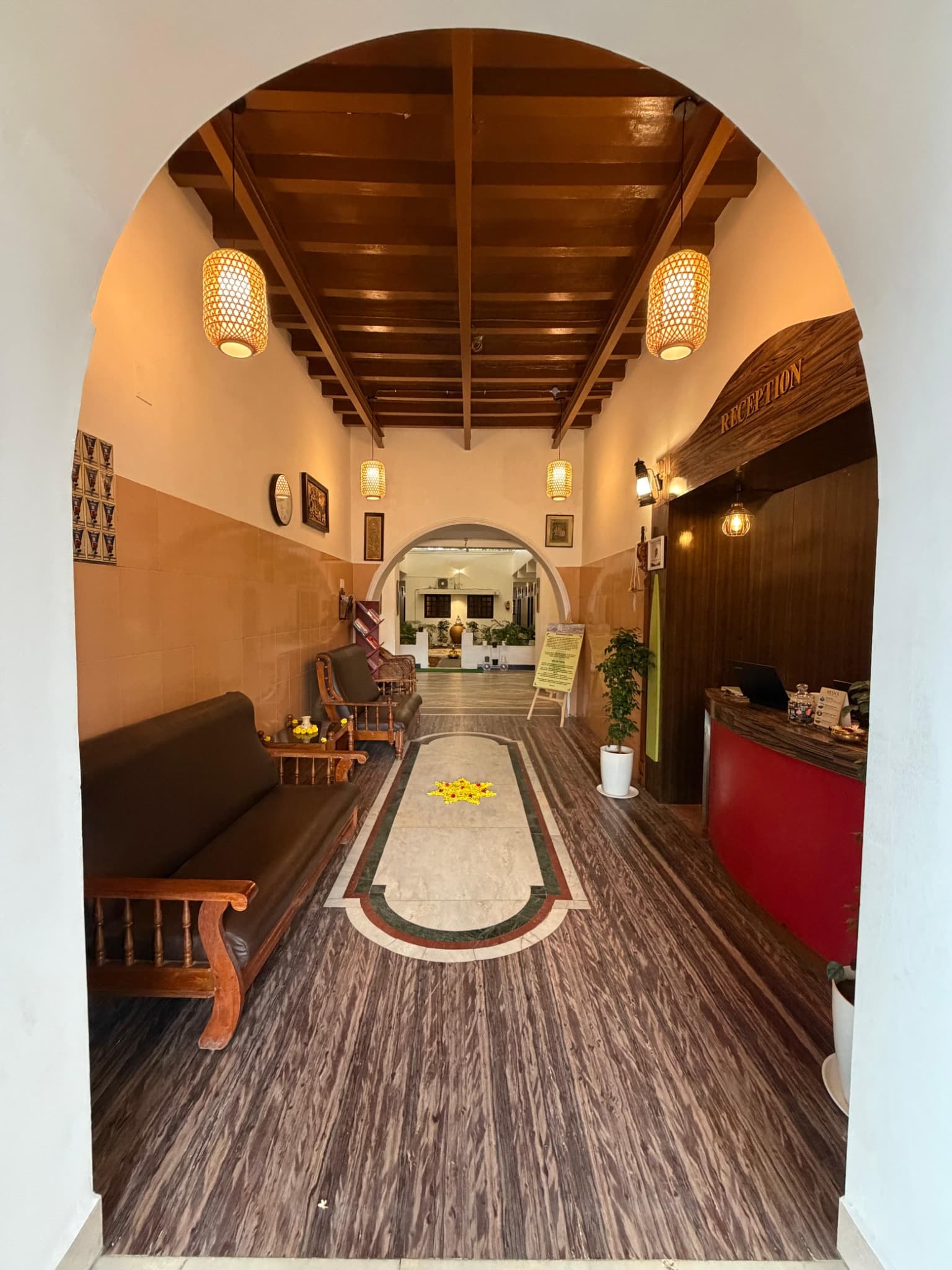 EESHA Hotels reception, wide view