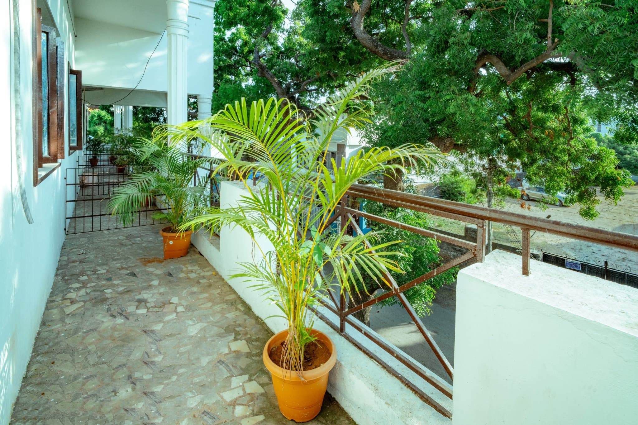 Family Room with Private Balcony, balcony walkway